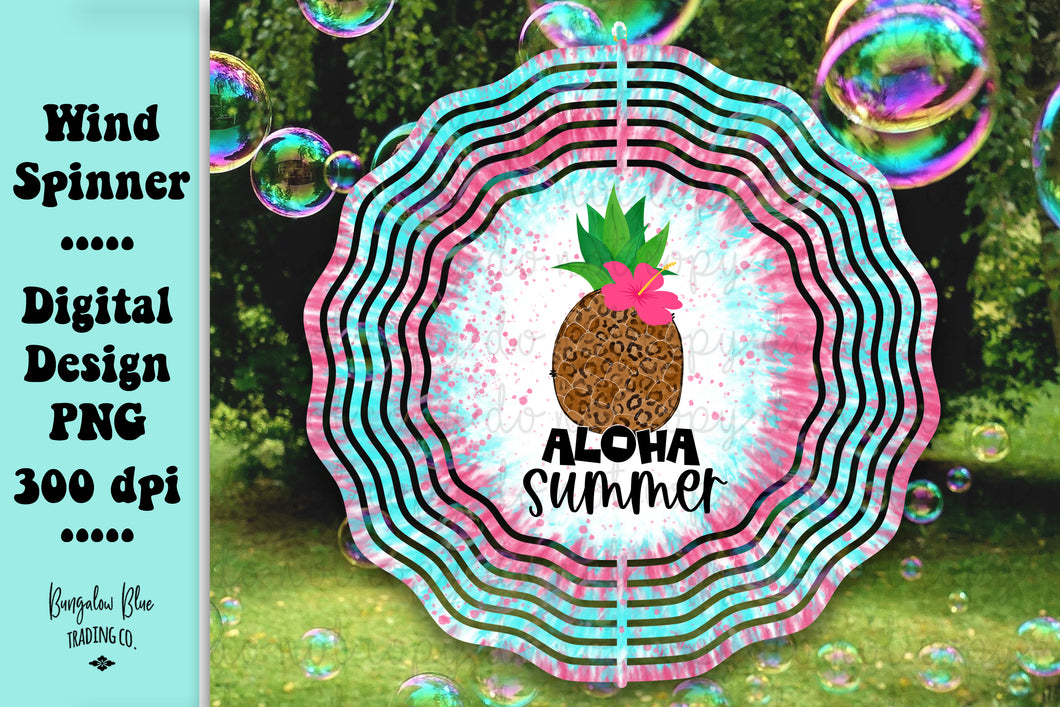 Aloha Summer Wind Spinner Digital Download