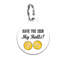 Load image into Gallery viewer, Have You Seen My Balls Pet ID Tag
