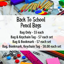 Load image into Gallery viewer, Back To School Pencil Bag Sets - Teacher Survival Kit

