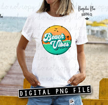 Load image into Gallery viewer, Beach Vibes Digital Design Download
