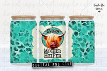 Load image into Gallery viewer, Not Your Darlin Retro Cowgirl Glass Can Tumbler Wrap Digital Download
