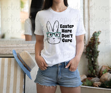Load image into Gallery viewer, Easter Hare Don&#39;t Care Bunny w/ Turquoise Glasses Digital Download
