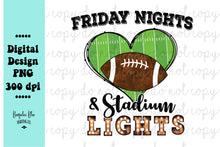 Load image into Gallery viewer, Friday Nights Stadium Lights Football Digital Download

