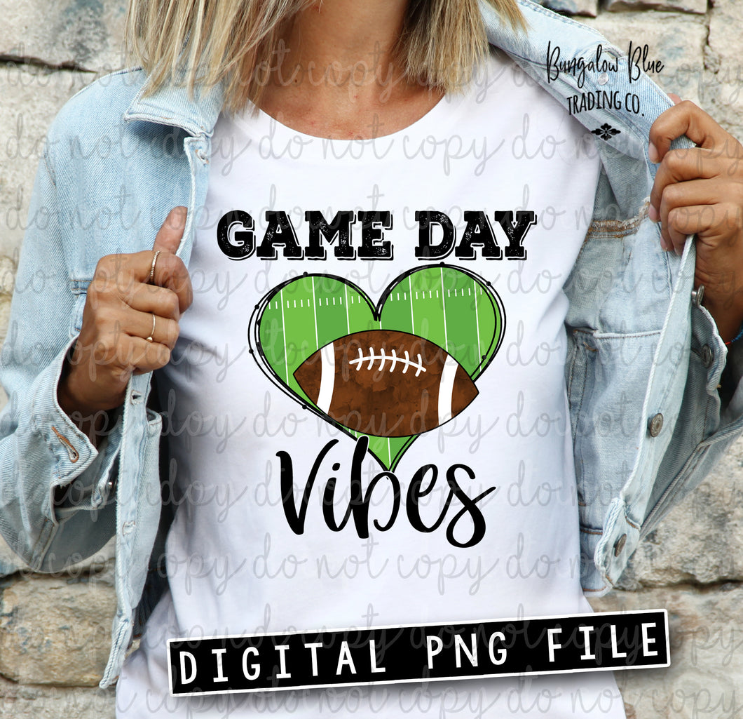 Game Day Vibes Football Digital Download