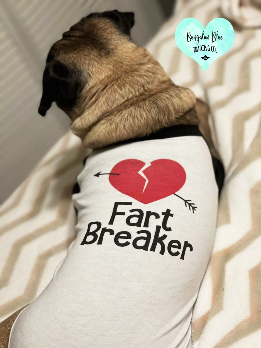Fart Breaker Raglan Baseball Style Pet T Shirt for Dogs