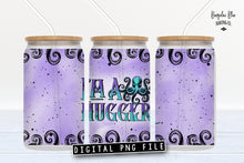 Load image into Gallery viewer, I&#39;m A Hugger Glass Can Tumbler Wrap Digital Download
