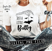 Load image into Gallery viewer, Just A Little Batty Single Color Digital Download
