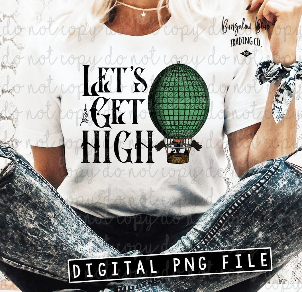 Let's Get High with Plain Flag Digital Download