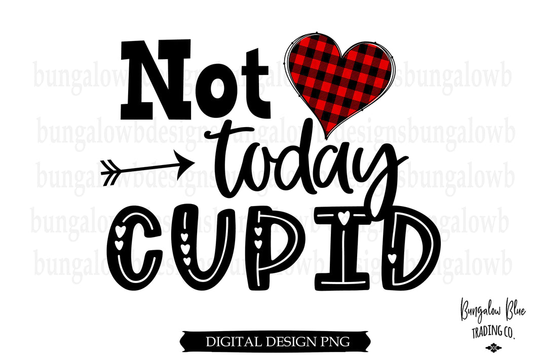Not Today Cupid Digital Download