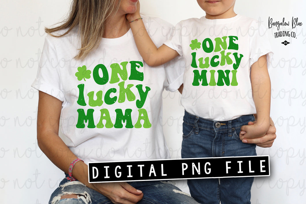 One Lucky Mama One Lucky Mini St. Patrick's Day Digital Download