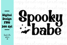 Load image into Gallery viewer, Spooky Babe Halloween Digital Download
