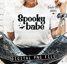 Load image into Gallery viewer, Spooky Babe Halloween Digital Download
