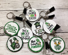 Load image into Gallery viewer, St. Patrick&#39;s Day Car Charms &amp; Keychain (No Border) - Wholesale
