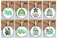Load image into Gallery viewer, St. Patrick&#39;s Day Car Charms &amp; Keychain (No Border) - Wholesale
