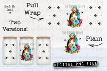 Load image into Gallery viewer, The Fortune Teller Flapper Glass Can Tumbler Wrap Digital Download

