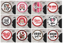 Load image into Gallery viewer, Valentine Car Coasters
