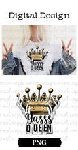 Load image into Gallery viewer, Yes Queen Skellie Crown Digital Download
