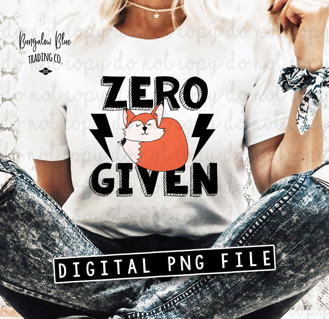 Zero Fox Given Digital Design Download