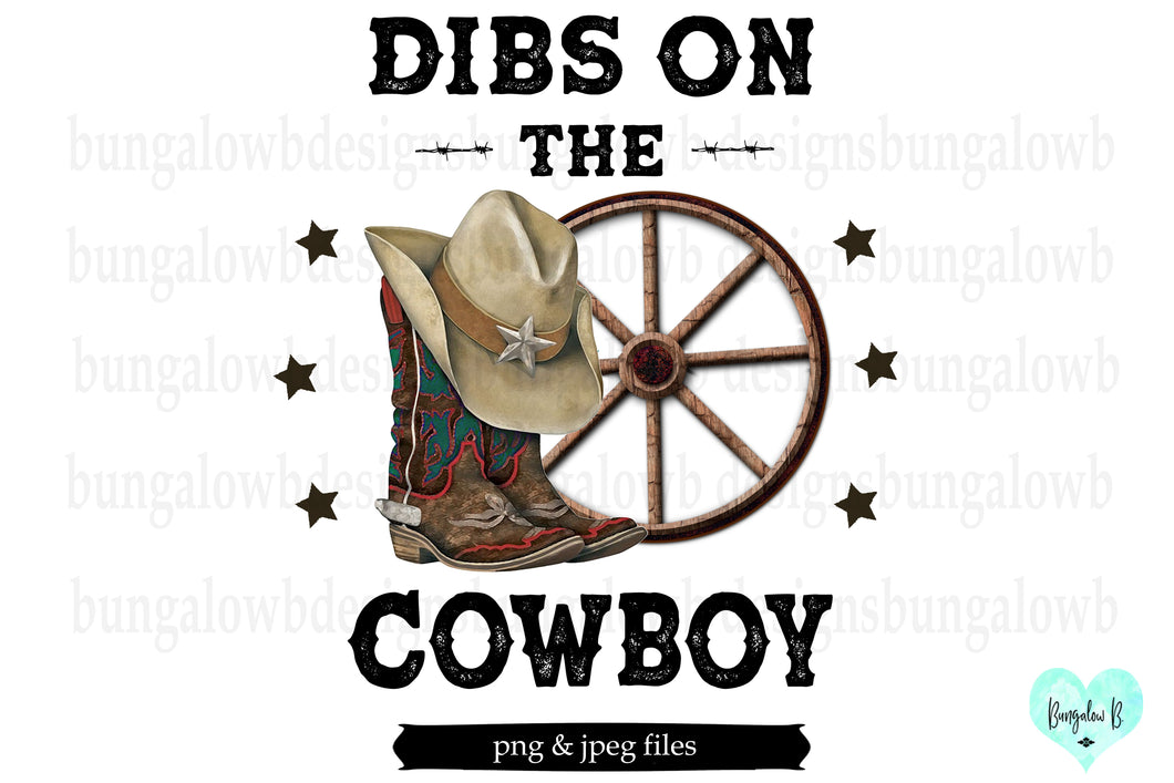Dibs on the Cowboy Digital Download