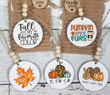 Load image into Gallery viewer, Fall Themed Car Charms - Wholesale

