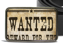 Load image into Gallery viewer, Wanted Reward For Belt Buckle
